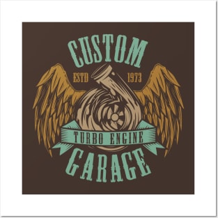 Custom Garage Posters and Art